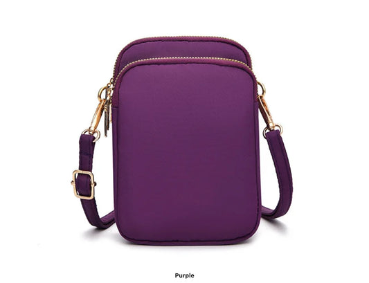 Mikayla Vegan Leather Crossbody